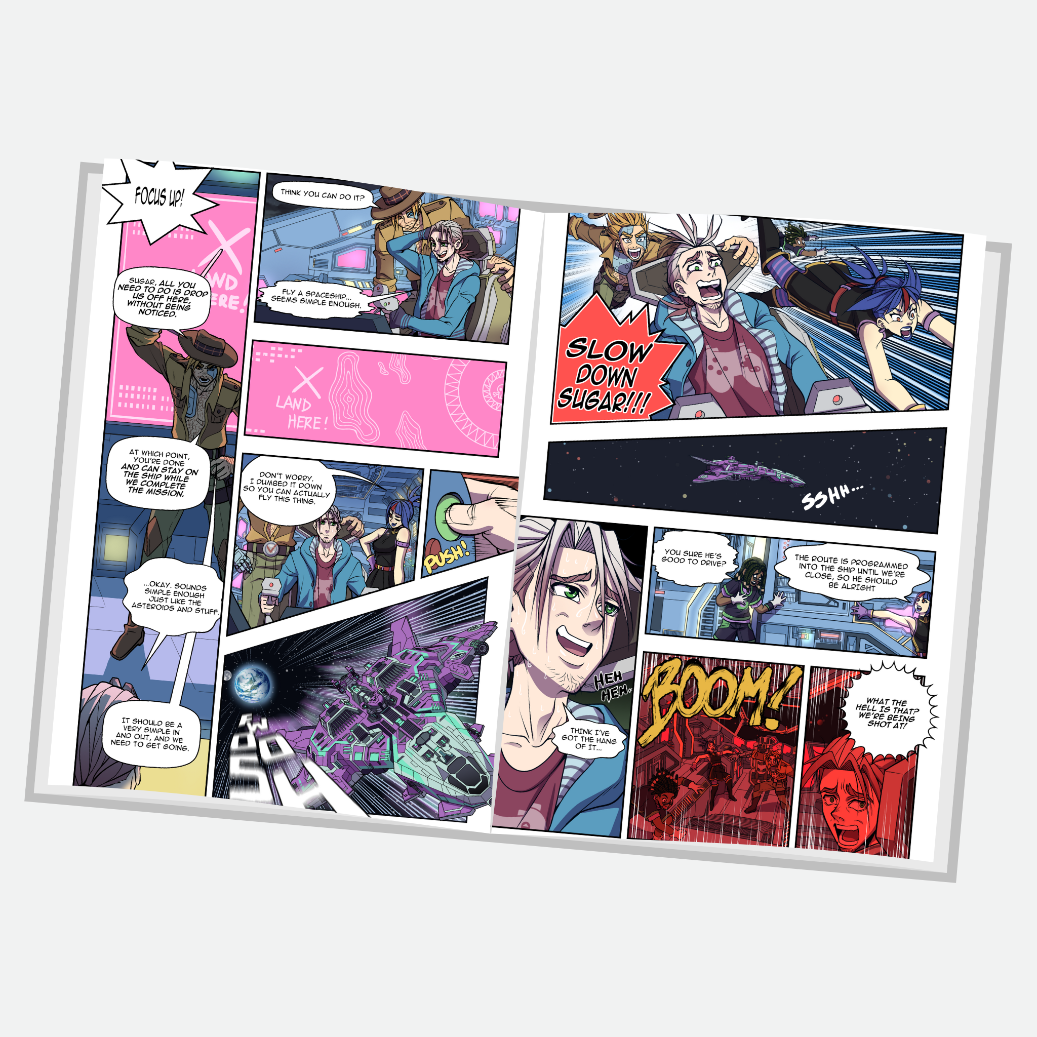 Sweet Rebellion Comic (Digital Download)