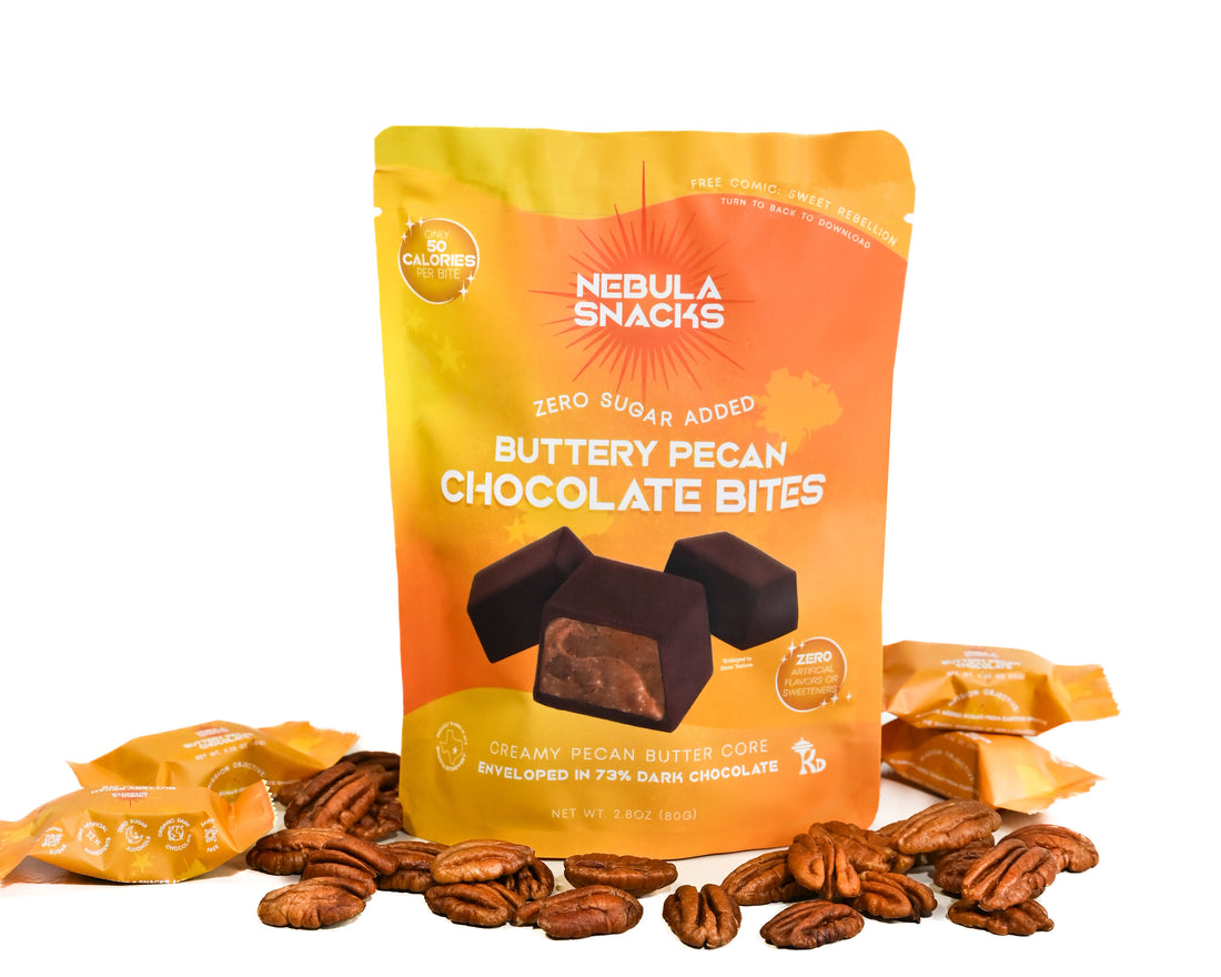 Zero Sugar Added Chocolate Bites (Individual Packs)