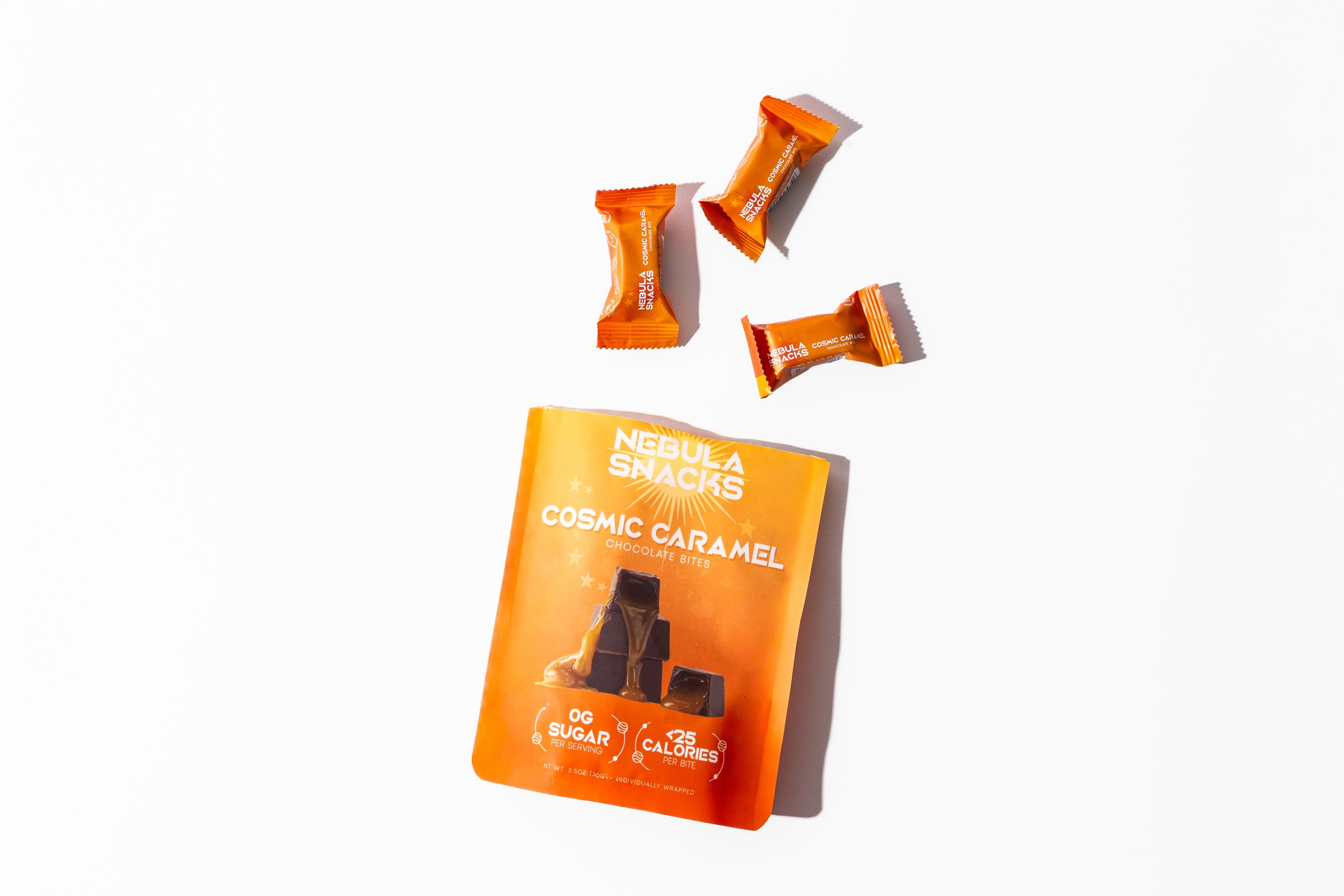 Cosmic Caramel Chocolate Bites