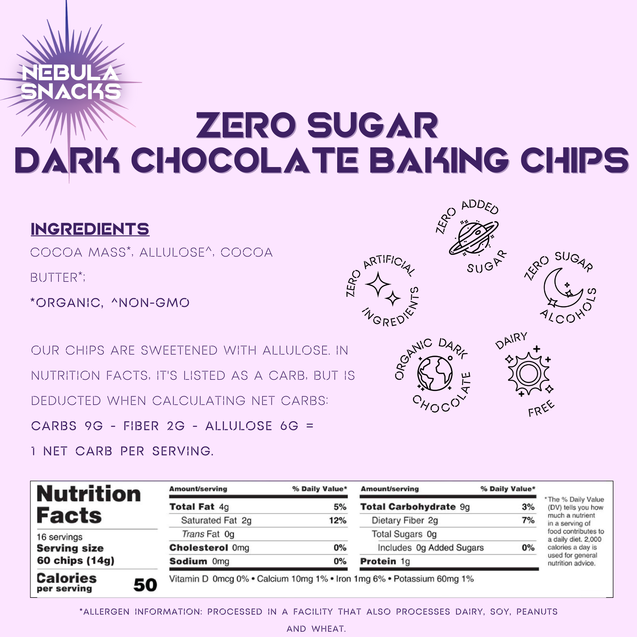 Zero Sugar Chocolate Chips
